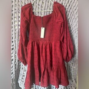 Newbury Kustom puff sleeve dress